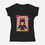The Witch Tarot-womens v-neck tee-yumie