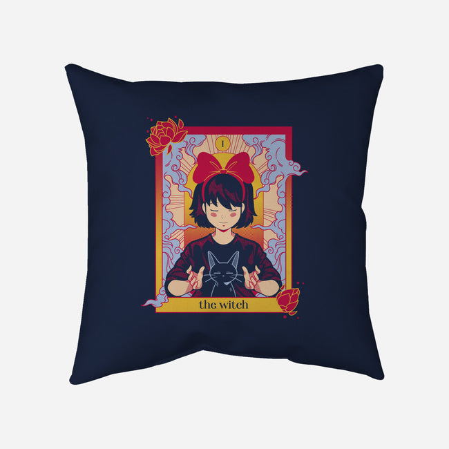 The Witch Tarot-none removable cover w insert throw pillow-yumie