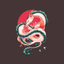 Dragon Love-none removable cover w insert throw pillow-Bellades