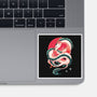 Dragon Love-none glossy sticker-Bellades