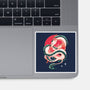 Dragon Love-none glossy sticker-Bellades