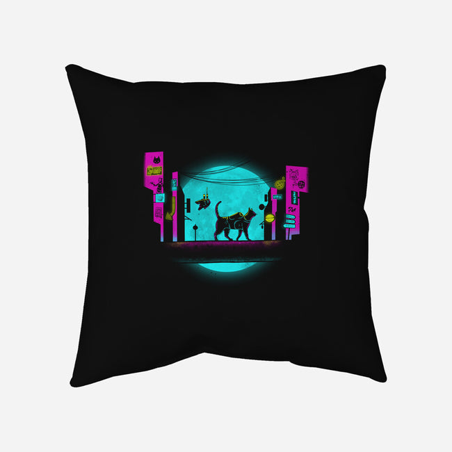 Catuna Matata-none removable cover throw pillow-paulagarcia