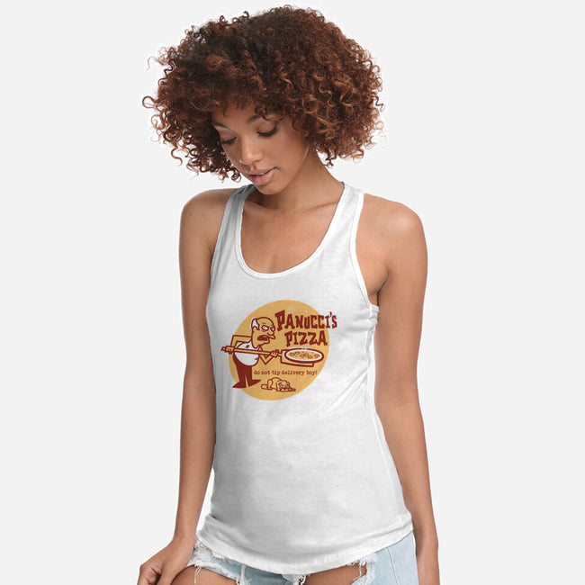 Panucci's-womens racerback tank-se7te
