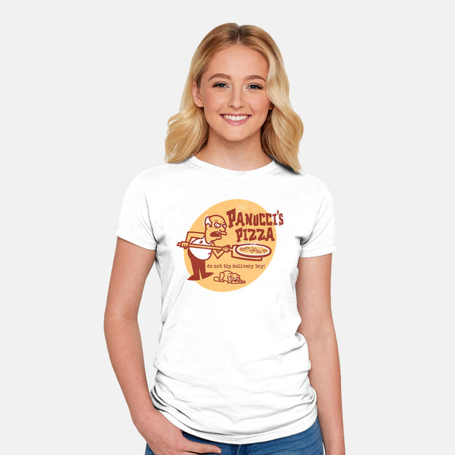 Panucci's-womens fitted tee-se7te