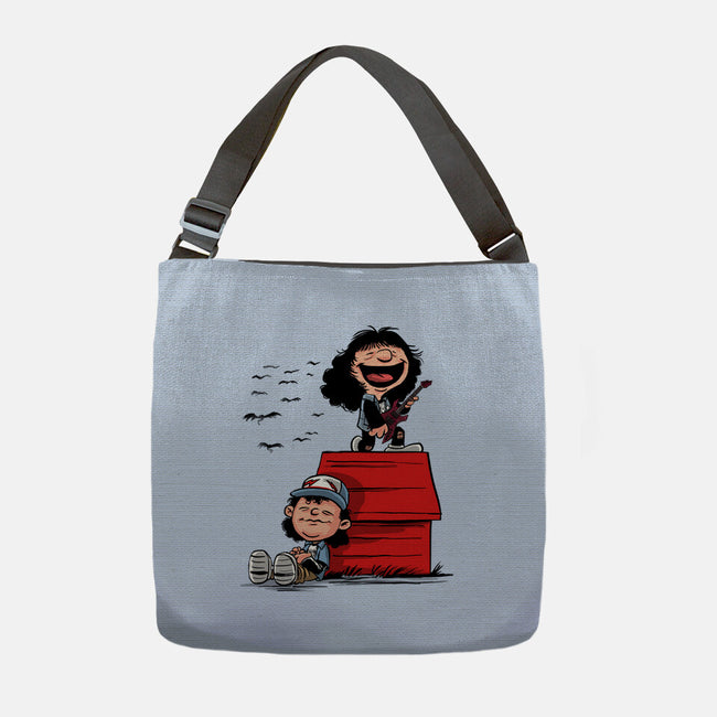 Peanut Heroes-none adjustable tote bag-zascanauta