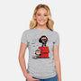Peanut Heroes-womens fitted tee-zascanauta