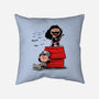Peanut Heroes-none removable cover w insert throw pillow-zascanauta