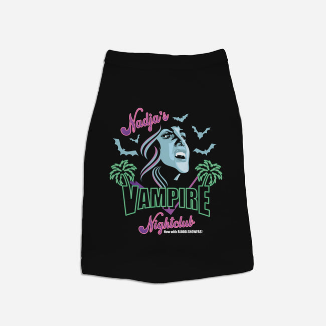 Vampire Nightclub-dog basic pet tank-jrberger