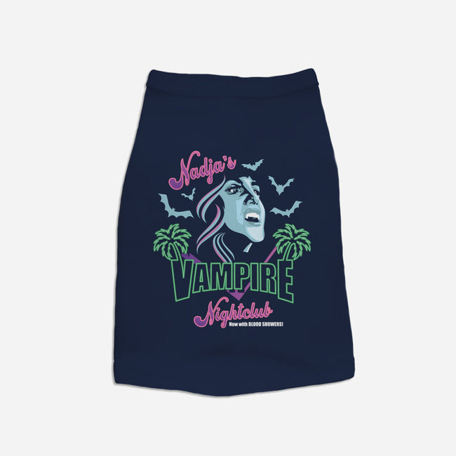 Vampire Nightclub-dog basic pet tank-jrberger