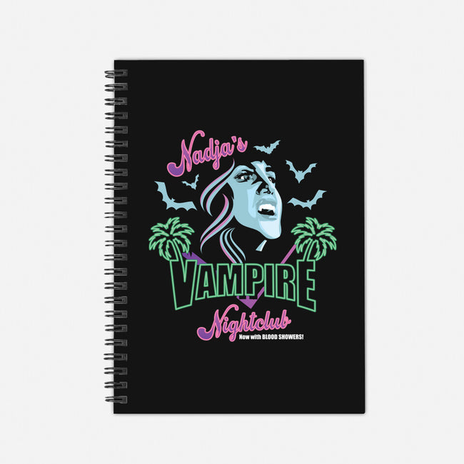 Vampire Nightclub-none dot grid notebook-jrberger
