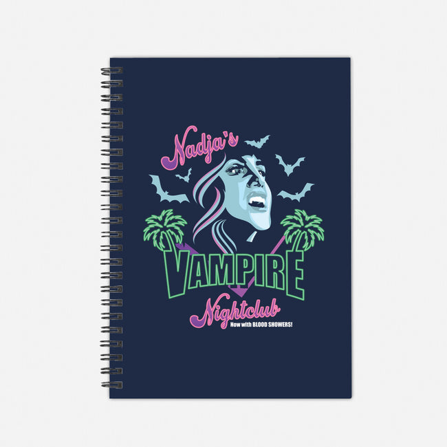 Vampire Nightclub-none dot grid notebook-jrberger