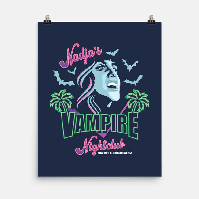 Vampire Nightclub-none matte poster-jrberger