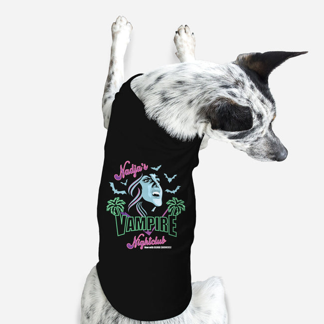 Vampire Nightclub-dog basic pet tank-jrberger