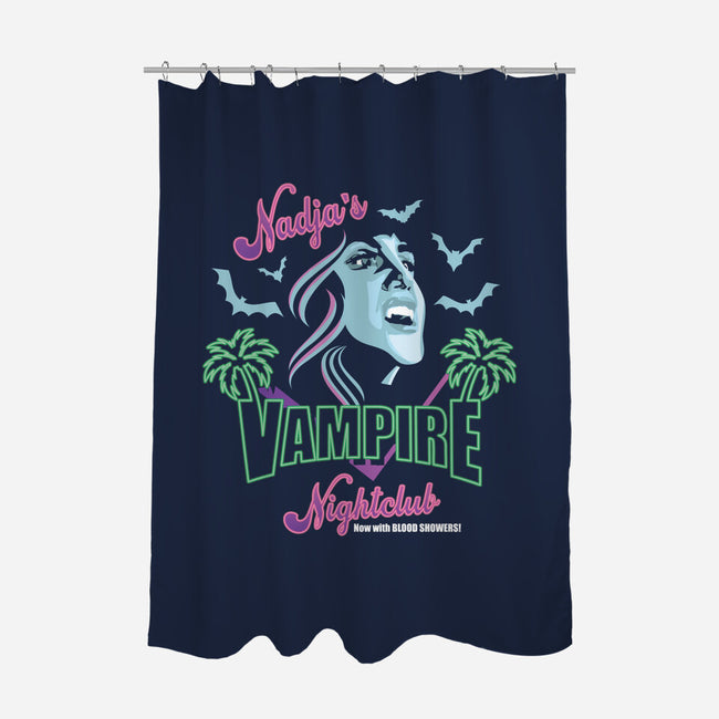 Vampire Nightclub-none polyester shower curtain-jrberger