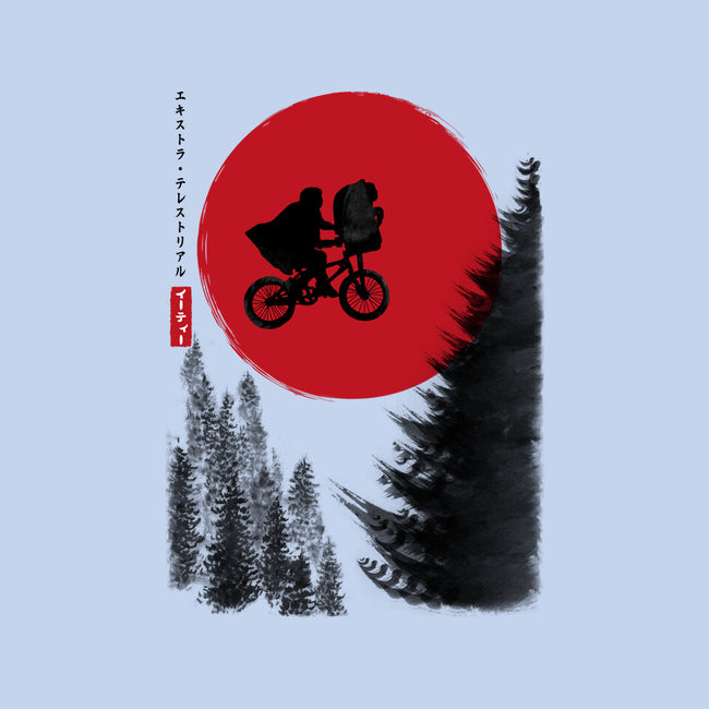The Extra-Terrestrial In Japan-none drawstring bag-DrMonekers
