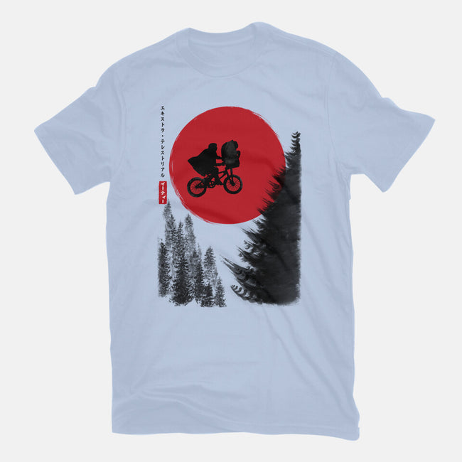 The Extra-Terrestrial In Japan-mens basic tee-DrMonekers