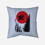 The Extra-Terrestrial In Japan-none removable cover throw pillow-DrMonekers