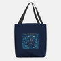 Starry Shark-none basic tote bag-zascanauta