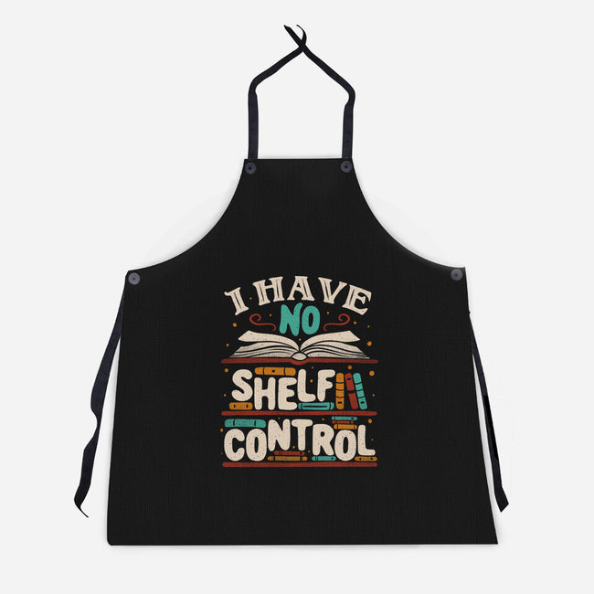 I Have No Shelf Control-unisex kitchen apron-tobefonseca