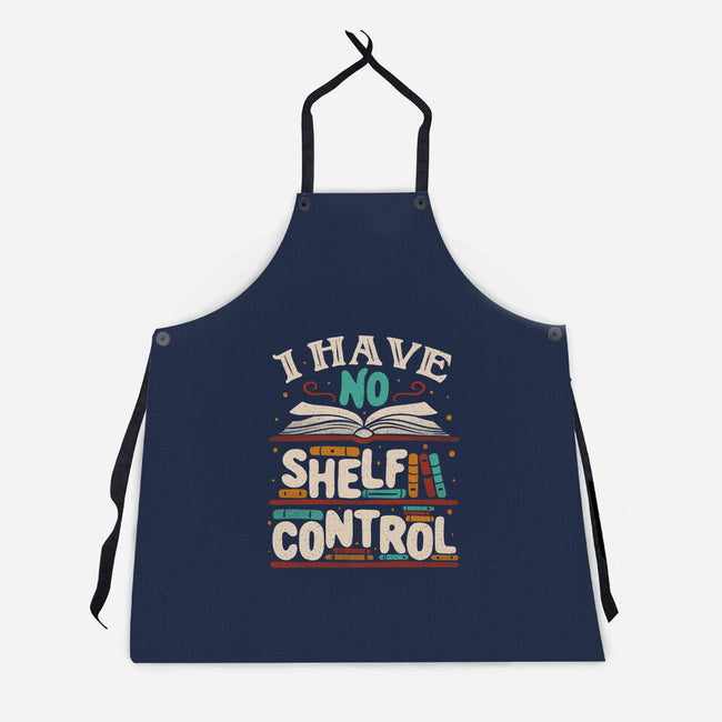 I Have No Shelf Control-unisex kitchen apron-tobefonseca