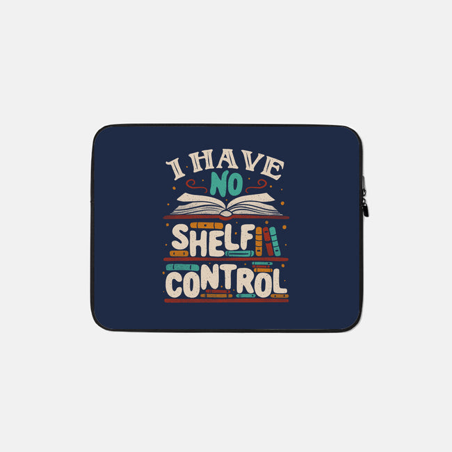 I Have No Shelf Control-none zippered laptop sleeve-tobefonseca