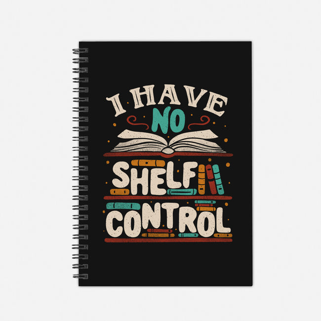 I Have No Shelf Control-none dot grid notebook-tobefonseca