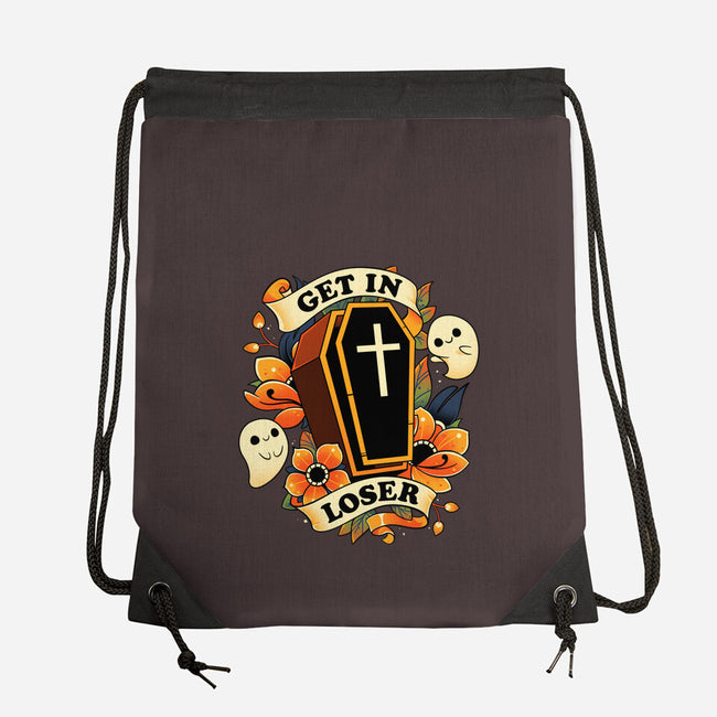 Embrace Your Fate-none drawstring bag-Snouleaf