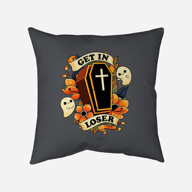Embrace Your Fate-none removable cover w insert throw pillow-Snouleaf