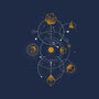 Celestial Dice-womens v-neck tee-Snouleaf