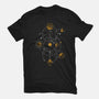 Celestial Dice-womens fitted tee-Snouleaf