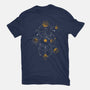Celestial Dice-womens fitted tee-Snouleaf