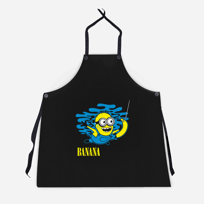 Banana Nirvana-unisex kitchen apron-Vitaliy Klimenko