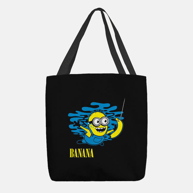 Banana Nirvana-none basic tote bag-Vitaliy Klimenko