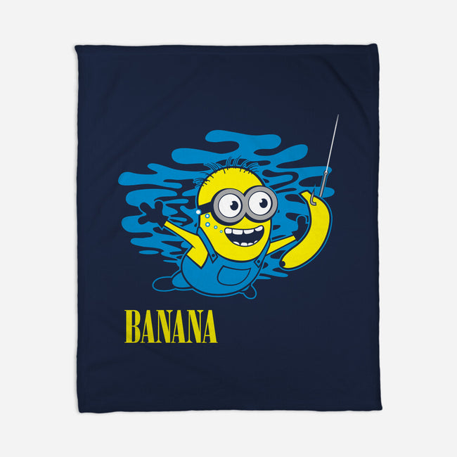 Banana Nirvana-none fleece blanket-Vitaliy Klimenko