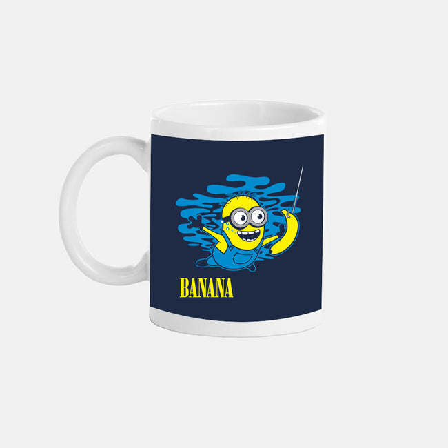 Banana Nirvana-none mug drinkware-Vitaliy Klimenko