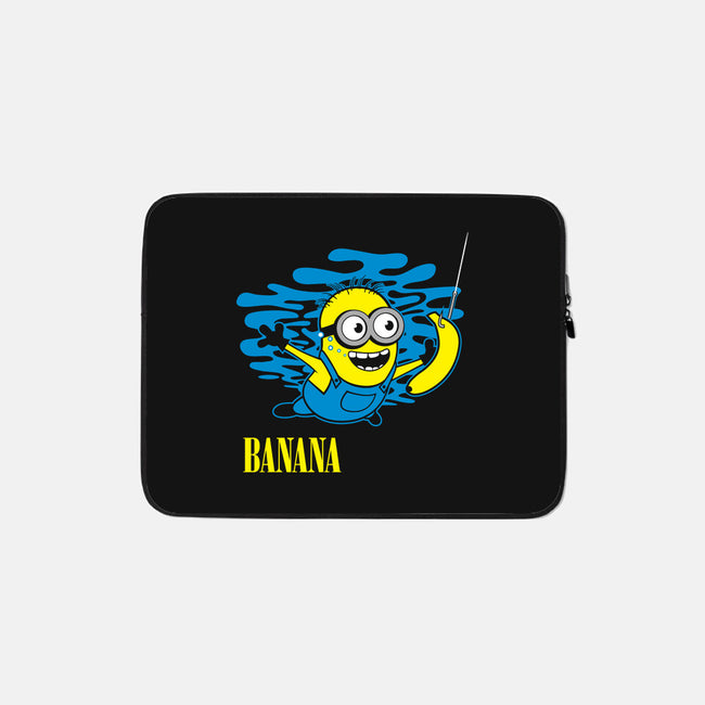 Banana Nirvana-none zippered laptop sleeve-Vitaliy Klimenko