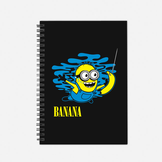 Banana Nirvana-none dot grid notebook-Vitaliy Klimenko