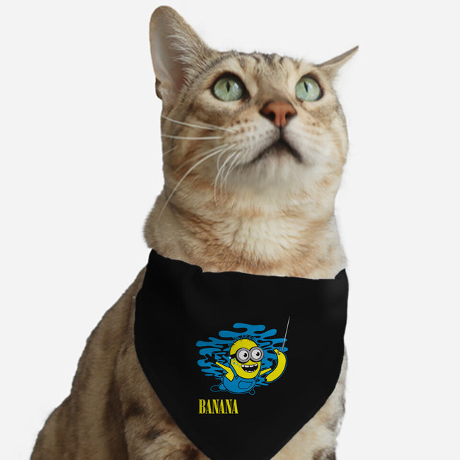Banana Nirvana-cat adjustable pet collar-Vitaliy Klimenko