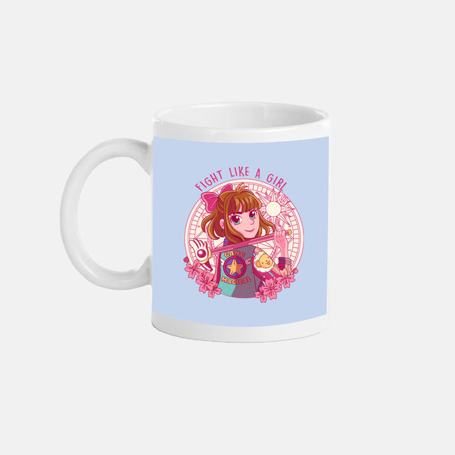 Like A Girl-none mug drinkware-Conjura Geek
