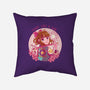 Like A Girl-none removable cover w insert throw pillow-Conjura Geek