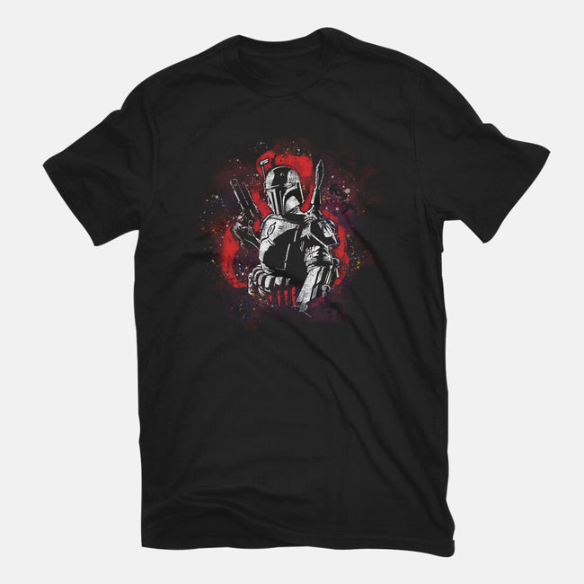 Galaxy Bounty Hunter-womens basic tee-turborat14