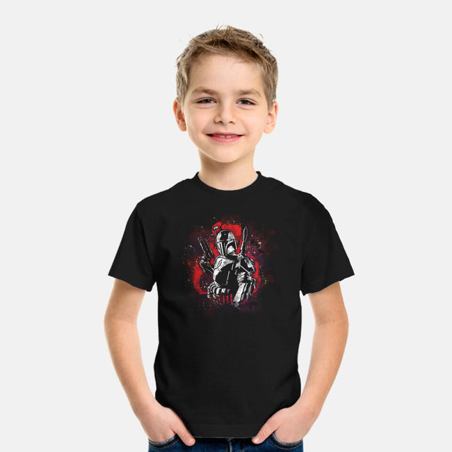 Galaxy Bounty Hunter-youth basic tee-turborat14