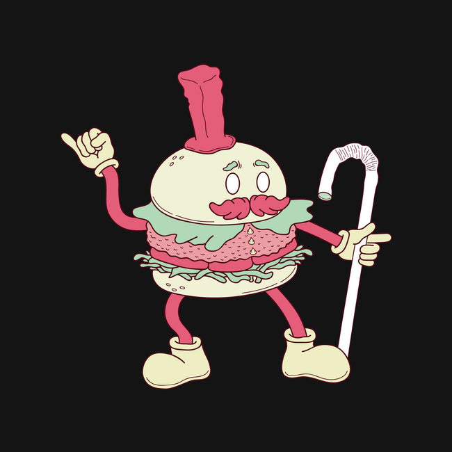 Dancing Burger-none basic tote bag-Aljure!