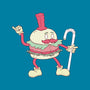 Dancing Burger-unisex kitchen apron-Aljure!
