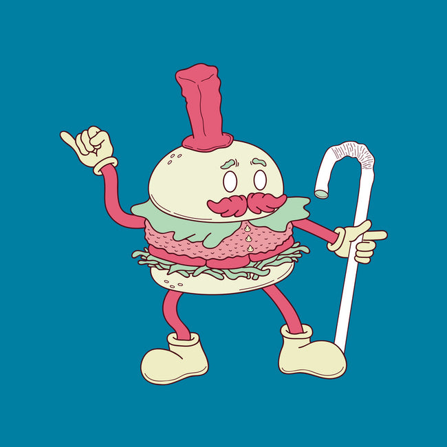 Dancing Burger-none basic tote bag-Aljure!