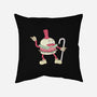 Dancing Burger-none removable cover throw pillow-Aljure!