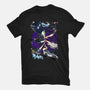 Traveling Through Time-womens fitted tee-Conjura Geek