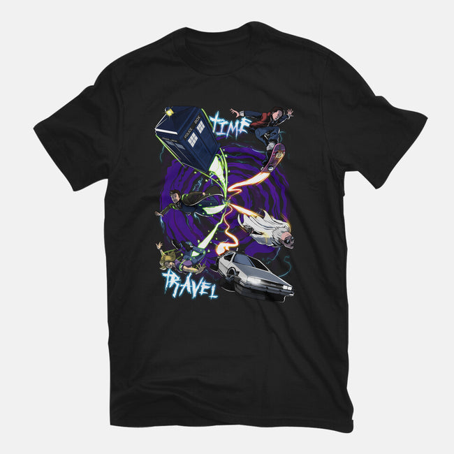Traveling Through Time-mens heavyweight tee-Conjura Geek