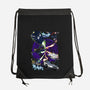 Traveling Through Time-none drawstring bag-Conjura Geek