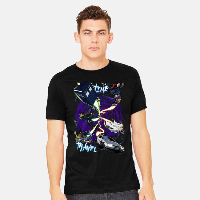 Traveling Through Time-mens heavyweight tee-Conjura Geek